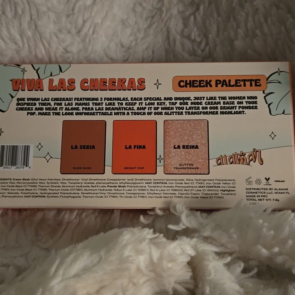 Alamar Viva Las Cheekas Cheek PaletteIn Medium/Tan